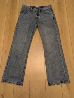 ブーツカットデニム サイズ26.5ライトブルー