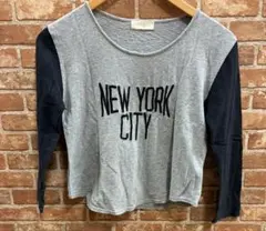 cepo セポ 長袖カットソー グレー Mサイズ NEW YORK CITYのサムネイル