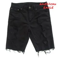 【AMERICAN EAGLE】 アメリカンイーグル　ショート　デニム　0132