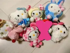 キティちゃん ぬいぐるみ まとめ売り ハローキティ激レア ヴィンテージマスコット