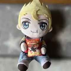 ぬいぐるみキャラクターぬいぐるみ 金髪青目