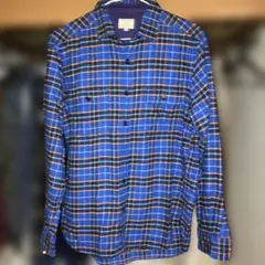 GREEN LABEL RELAXING チェック柄ネルシャツ S 美品 大きめ