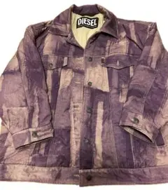 DIESEL レディース ジャケット オールオーバープリント ロゴ