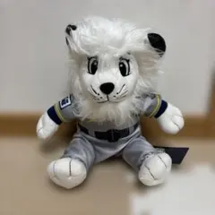 西武ライオンズ 50cm 旧ユニホーム レオ 特大 ぬいぐるみ 三英製 初期