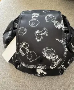 スヌーピー　巾着ポーチ　マルチ