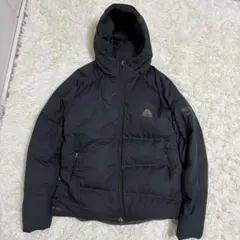 NIKE ACG 中綿 ナイロンジャケット 刺繍ロゴ ネイビー 肉厚 ブルゾン NIKE ACG 中綿 ナイロンジャケット 刺繍ロゴ - メルカリ