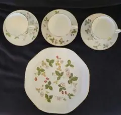 ウェッジウッド ワイルドストロベリー セット