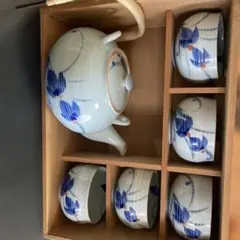 有田焼　急須，湯呑み