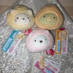 すみっコぐらし　てのりぬいぐるみ　中華まん　3個のサムネイル