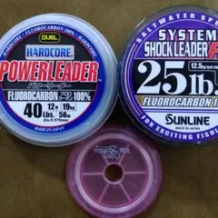 【ジャンク品】 フロロカーボン ショックリーダー 3点セットのサムネイル