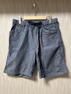 ポストオーバーオールズ ハーフパンツ シャンブレー XL 3318S-VSC