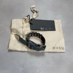 MASU 23SS DENIM STUDS BRACELET(BLACK) - メルカリ
