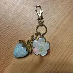 ディズニーシークレットキーチェーン　いちごティンカーベル