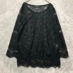 VICKY♡総レース プルオーバーブラウス 透け感 シアー 2のサムネイル