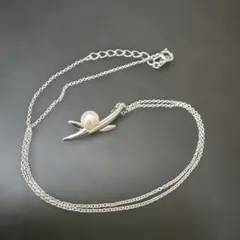 最終お値下げ❗️TASAKI シルバーパール ネックレス