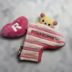 希少 リラックマ ゴルフ パターカバー ピンタイプ パターキャッチャー付