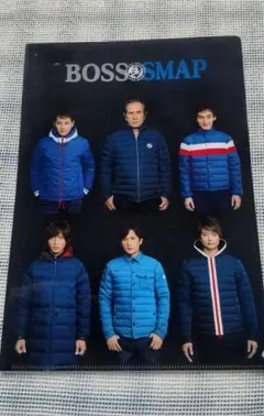 SMAP BOSS クリアケース 非売品 ノベルティ サントリー 当時物