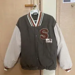 コーデュロイ スタジャン オリーブグリーン