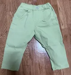 BREEZE テーパード ロングパンツ ライトグリーン