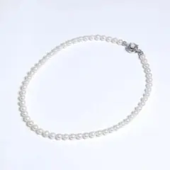 N113 ネックレス ベビーパール 本真珠 アクセサリー レトロ 