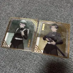 鬼滅の刃　村田　愈史郎　クリア色紙　アニプレックス