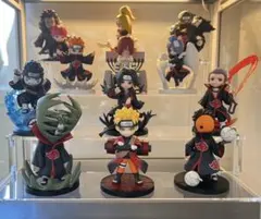 NARUTO-ナルト- 疾風伝 暁 フィギュアセミコンプリート&専用台座