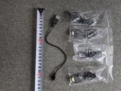 USB-A to USB-Bケーブル 5本セット 約20cm