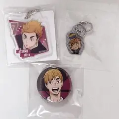 ハイキュー 宮侑 ぷちCANバッジ アクキー