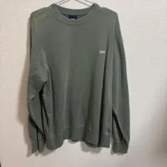 Lee トレーナー オリーブグリーン L