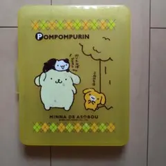 ポムポムプリン　マルチケース　平成レトロ　黄色