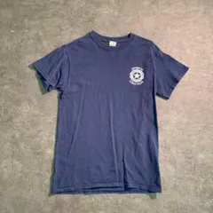 【GILDAN】Tシャツ ネイビー 古着usedSM3 コットン アメカジ