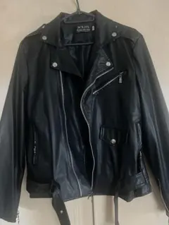 ブラック ライダースジャケット Mサイズ