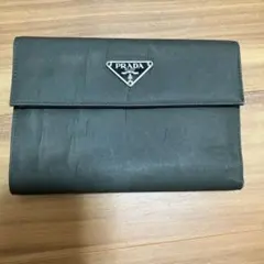 PRADA プラダ 三つ折り財布 ナイロン ブラックのサムネイル