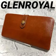 【けん様専用！】GLENROYAL グレンロイヤル 長財布 ロングウォレット 茶のサムネイル