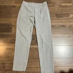 UNIQLO スラックス パンツ　グレー M オフィスカジュアル