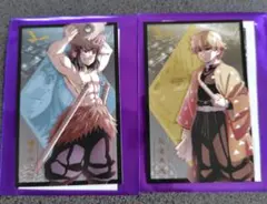 劇場版鬼滅の刃無限城編描き下ろしイラストランダムフォトカードB 嘴平＆我妻