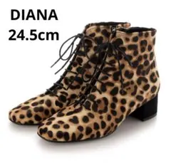 美品　DIANA ダイアナ　ショートブーツ　24.5cm