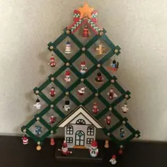 木製　クリスマスツリー　 ディスプレイ　オーナメント