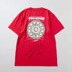 濃野 公人選手のサイン入り「25Ｊ１リーグ優勝記念Tシャツ」