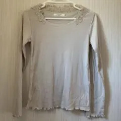 サマンサモスモスブルー　カットソー　ベージュＭ