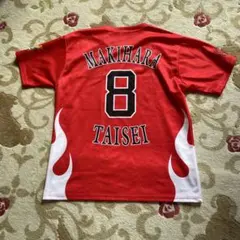 ソフトバンクホークス　牧原大成　8 番　カチドキレッド　レプリカユニホーム