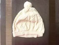 【新品、未使用】Baby GAP 白　ニット帽