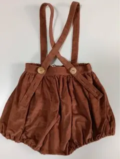 SOOR PLOOMコーデュロイ サスペンダー付きブルマ5y