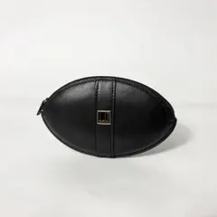 ダンヒル　dunhill レザー　メンズコインケース　ブラック　未使用品　楕円型