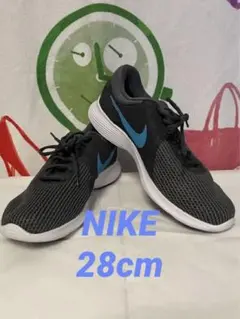 NIKE レボリューション28cm Revolution4 シューズ