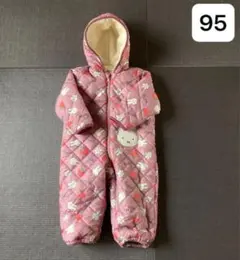 子供用スノーウエア　スキーウェア　ミッフィ　サイズ95