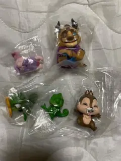 ディズニー　ガチャガチャ　5点セット