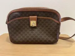 CELINE マカダム ショルダーバッグ