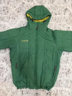 Columbia ダウンジャケット グリーン S
