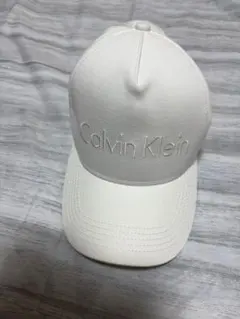 Calvin Klein カルバンクライン キャップ 白 / BOSSバックルのサムネイル